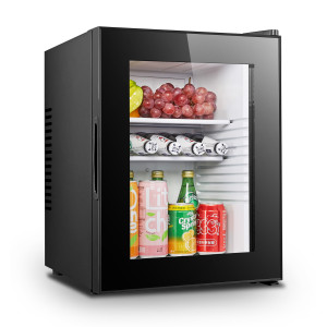 Mini Fridge Bar with Glass Door - 40 L - CombiSteel