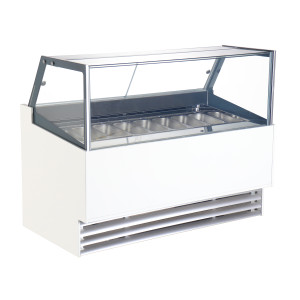 Vitrine für Eis Borneo - 12 x 5 L - CombiSteel