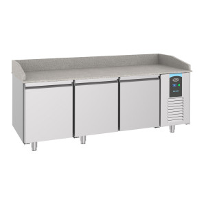 Pizza-Möbel mit 3 Türen - 615 L - CombiSteel