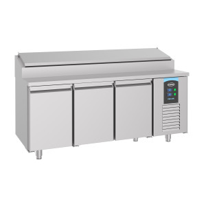 Kühlvitrine mit 3 Türen - 10 GN 1/3 - CombiSteel