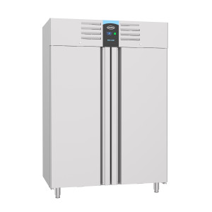 Positive Kühlschrank aus Edelstahl mit 2 Türen - 1400 L - CombiSteel