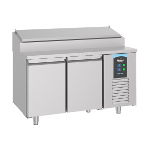 Saladette Kühltisch mit 2 Türen - 7 GN 1/3 - CombiSteel