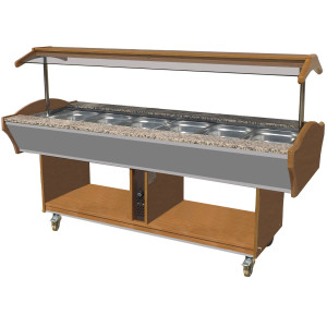 Hot Buffet - 6 GN 1/1 - CombiSteel