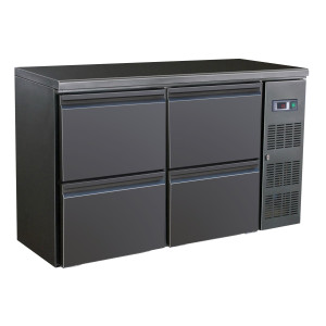 4-türiger Rückkühlschrank - 350 L - CombiSteel