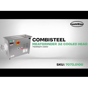 Fleischwolf 32 mit festem Kühlkopf - 750 kg/h - CombiSteel