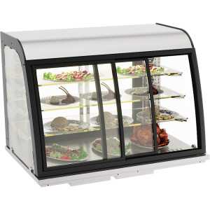 Drop-In Heated Display Case with Sliding Doors - 140 L - CombiSteel