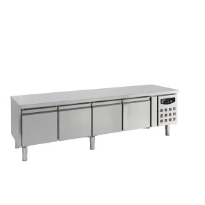 Table Réfrigérée Positive GN 1/1 à 4 Portes - CombiSteel