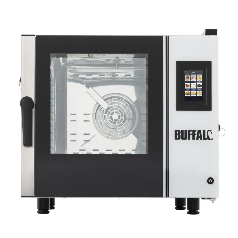 Compact Mixed Oven with Touch Screen - 6 x GN 1/1 - Buffalo Compact Mixed Oven with Touch Screen - 6 x GN 1/1 - Buffalo