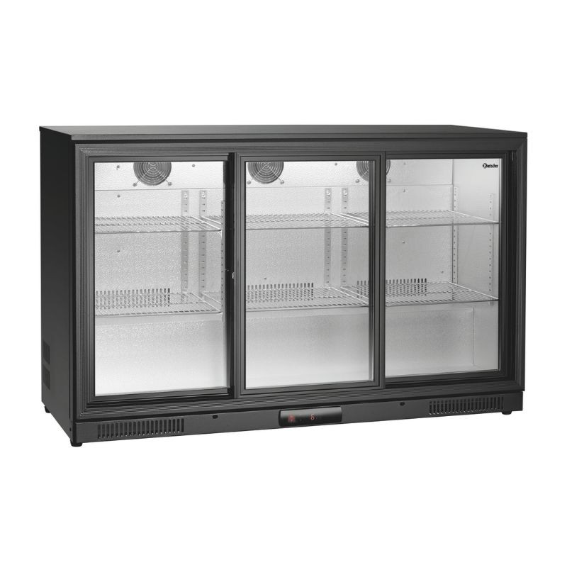 Arrière Bar Réfrigéré 3 Portes Vitrées - 270 L - Bartscher Arrière Bar Réfrigéré 3 Portes Vitrées - 270 L - Bartscher
