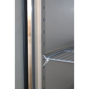 Negativschrank 1400 L Edelstahl 2 Türen GN 2/1 Belüftet