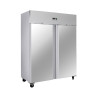 Negativschrank 1400 L Edelstahl 2 Türen GN 2/1 Belüftet