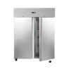 Negativschrank 1400 L Edelstahl 2 Türen GN 2/1 Belüftet