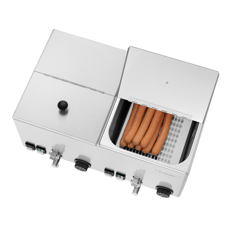 Professioneller Bartscher 2KA20 Wurstwärmer - Optimale Leistung Professioneller Bartscher 2KA20 Wurstwärmer - Optimale Leistung