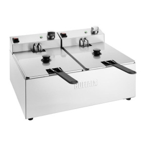 Doppelte elektrische Fritteuse - 2X5L - Buffalo