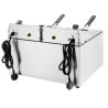 Friteuse Électrique Double avec Minuterie - 2 X 8 L - Buffalo