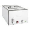 Bain-Marie mit Ablasshahn und GN-Behältern
