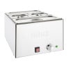 Bain-Marie mit Behältern - 2 x GN 1/3 und 2 x GN 1/6 - Buffalo