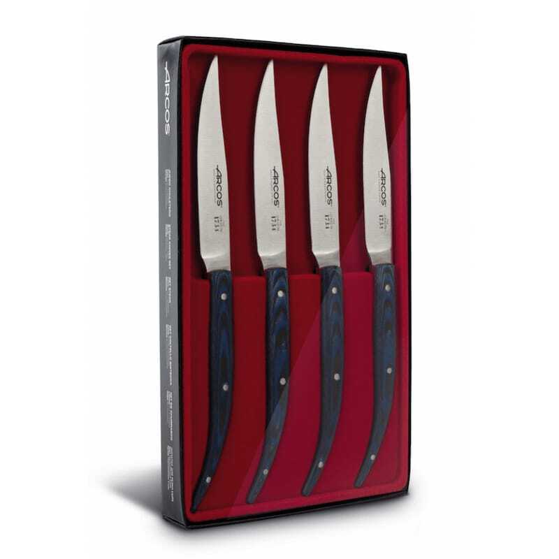 Coffret Couteaux à Steak 11 cm Noir Micarta Coffret Couteaux à Steak 11 cm Noir Micarta