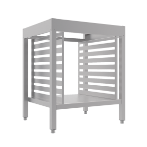 Unterstützung mit Schienen GN 2/1 - 5 Ebenen für Ofen 10 GN 2/1 - Mychef