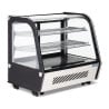 Black Countertop Refrigerated Display - 120 L - Polar