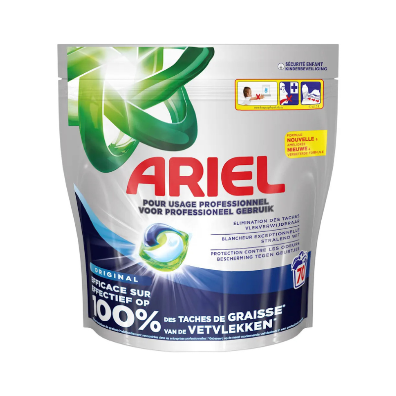 Waschmittelkapseln Allin1 Pods Regular Wash - 70 Dosen - Ariel Professional Waschmittelkapseln Allin1 Pods Regular Wash - 70 Dosen - Ariel Professional