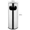Zylindrischer Aschenbecher Mülleimer - 12 L