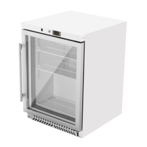 Mini-Kühlschrank mit Glastür 170 L 0/+8 °C - Dynasteel