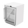 Mini-Kühlschrank mit Glastür 170 L 0/+8 °C - Dynasteel