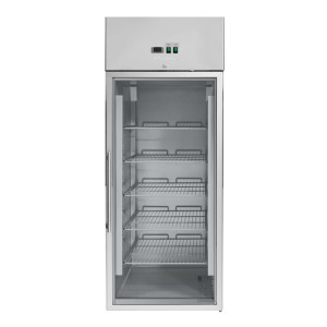 Positive Glastürkühlschrank 650 L Umluftkühlung