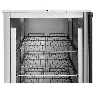 Positive Glastürkühlschrank 650 L Umluftkühlung
