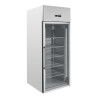 Positive Glastürkühlschrank 650 L Umluftkühlung
