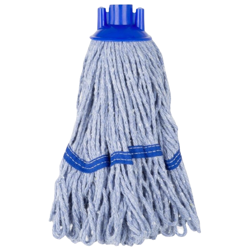 Mop Head with Blue Band - 0.2 kg Mop Head with Blue Band - 0.2 kg