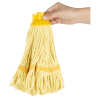 Moppkopf mit Fransen Gelbes Band - 0,2 kg