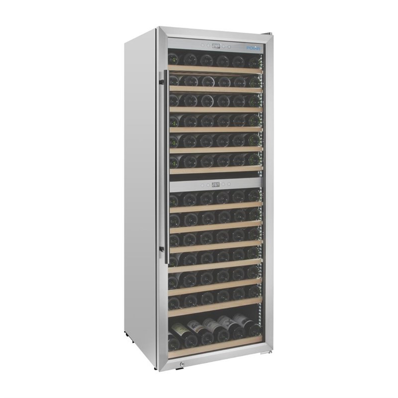 Weinkeller Bi-Zone Serie G Edelstahl 320 L - Polar Weinkeller Bi-Zone Serie G Edelstahl 320 L - Polar