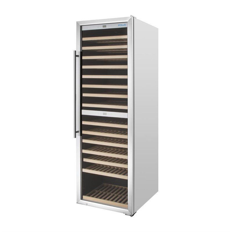 Weinkeller Bi-Zone Serie G Edelstahl 450L - Polar Weinkeller Bi-Zone Serie G Edelstahl 450L - Polar