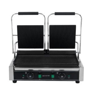 Double Grooved Plate Contact Grill - Buffalo