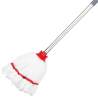 Mikrofaser-Moppkopf mit rotem Band - 0,15 kg