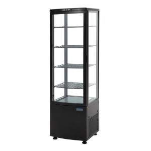 Kühlvitrine - Gebogene Tür - Schwarze Serie C 235 L