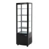 Schwarze Kühlvitrine Serie C 235 L - Polar