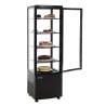 Schwarze Kühlvitrine Serie C 235 L - Polar