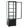 Schwarze Kühlvitrine Serie C 235 L - Polar
