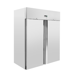 Edelstahl-Kühlschrank Positiv GN 2/1 - 1400 L - Dynasteel