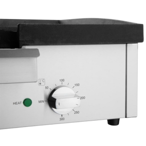 Extra große Gusseisen-Grillplatte - 615 x 466 mm