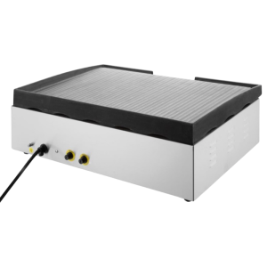 Extra große Gusseisen-Grillplatte - 615 x 466 mm