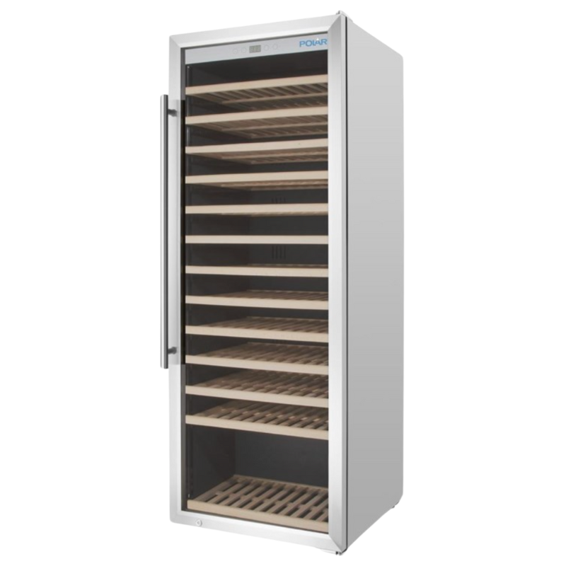 Weinkeller aus Edelstahl - 118 Flaschen
