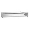 Refrigerated Saladette to Place Stainless Steel - 5 x GN 1/3 + 1 x GN 1/2