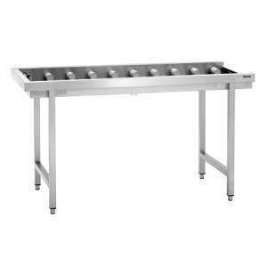 Abtropftisch - L 1600 mm - Bartscher