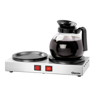 Kaffeemaschinenwärmer - 2 Platten - Bartscher