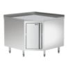 Stainless Steel Corner Furniture - L 1000 x D 1000 mm - Bartscher