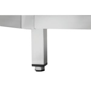 Stainless Steel Corner Furniture - L 1000 x D 1000 mm - Bartscher